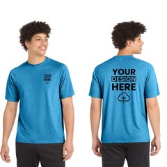 Custom Printed Sport-Tek PosiCharge Tri-Blend Wicking Raglan Tee Gift For Him