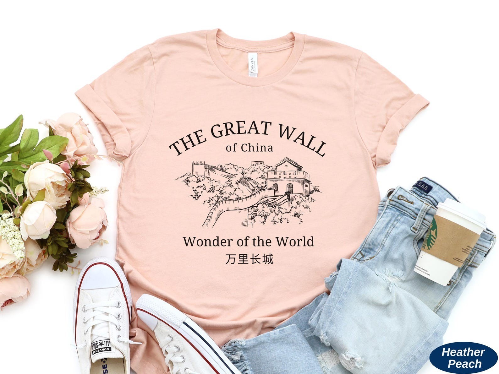 The Great Wall of China Shirt Travel Gift for China Trip Lovers Souvenir Tee gallery