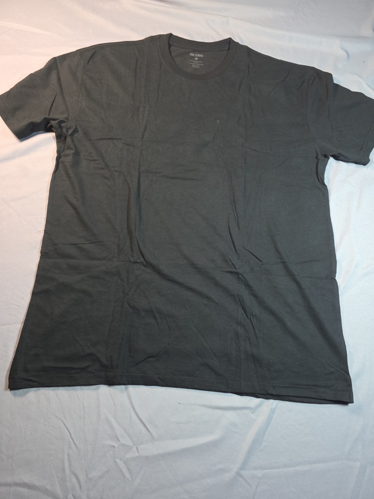 True Classic Crew Neck T Shirt Mens BLACK XL gallery