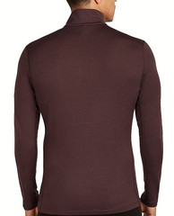 Icebreaker 260 Tech Half-Zip Base Layer Top Men’s NWT Size Large Color Java