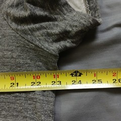 OUTERKNOWN 100% Recycled Cotton T-Shirt Mens Medium Grey Short Sleeve Tee