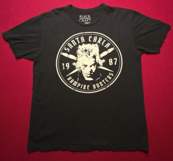 Black Craft Cult Santa Carla Vampire Hunters Lost Boys Black Size Medium EUC gallery