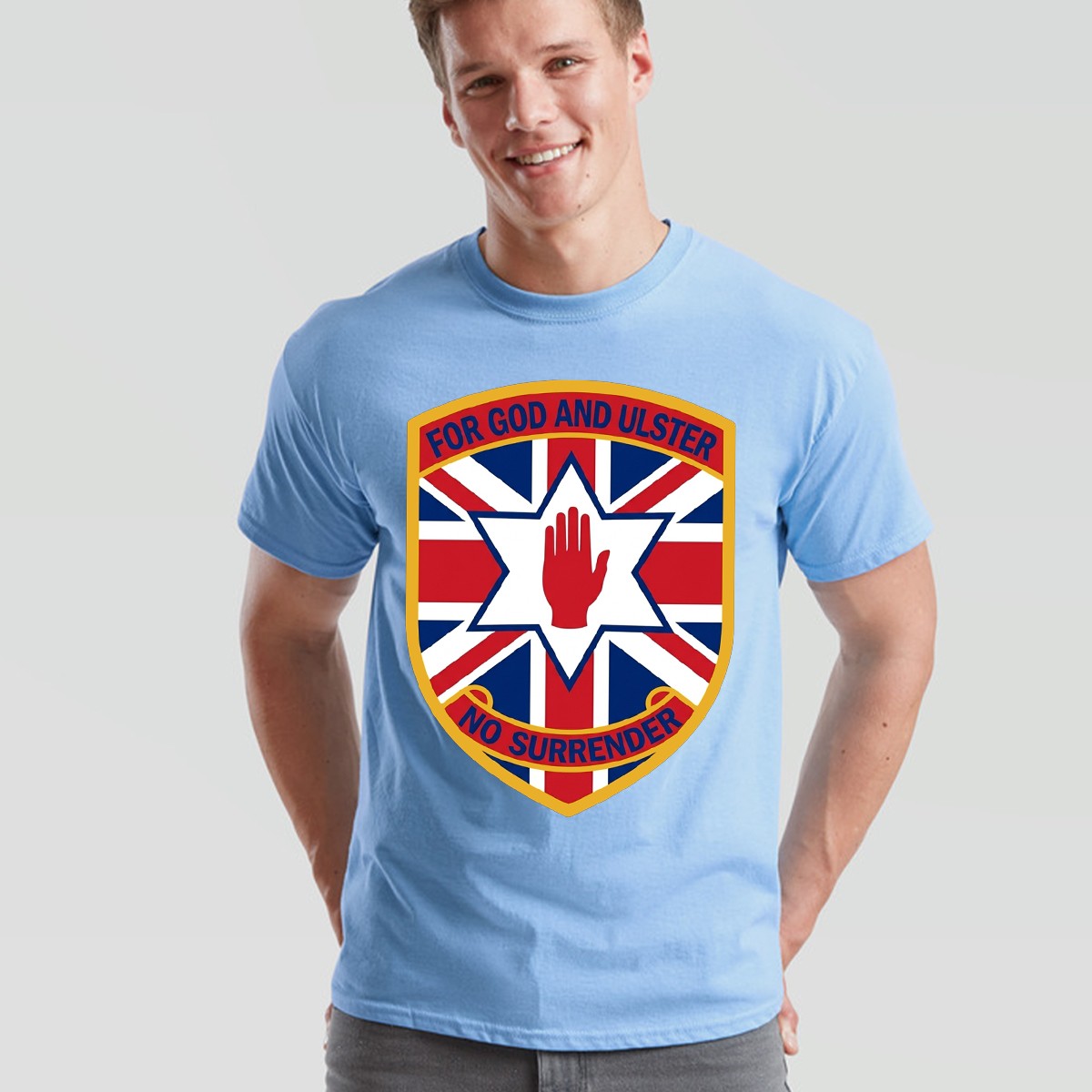 For God And Ulster Unisex T Shirt No Surrender Battle Of The Boyne Tee gallery