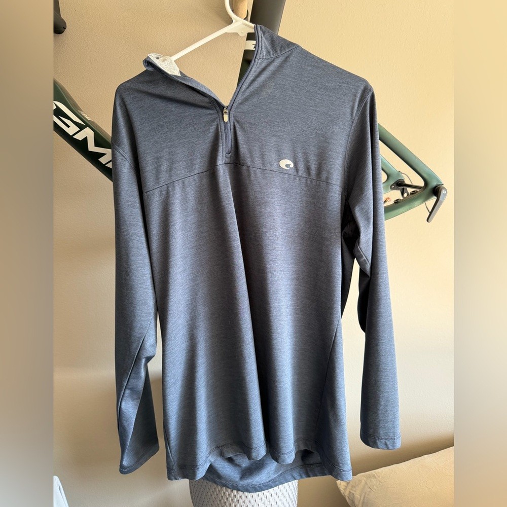 Costa Navy Quarter-Zip Pullover gallery
