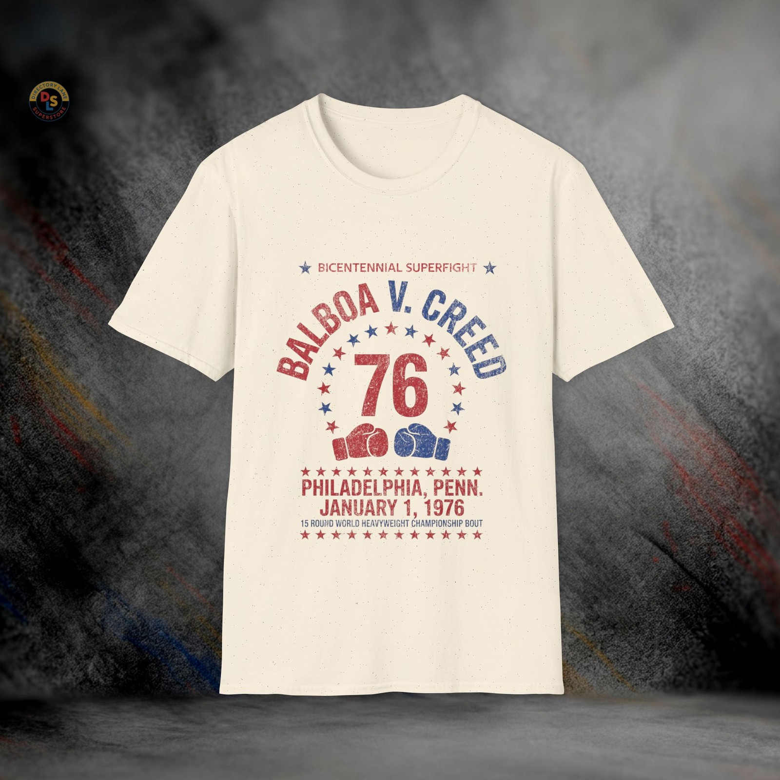 Balboa Vs Creed Bicentennial Fight Rocky T-Shirt | Softstyle Tee