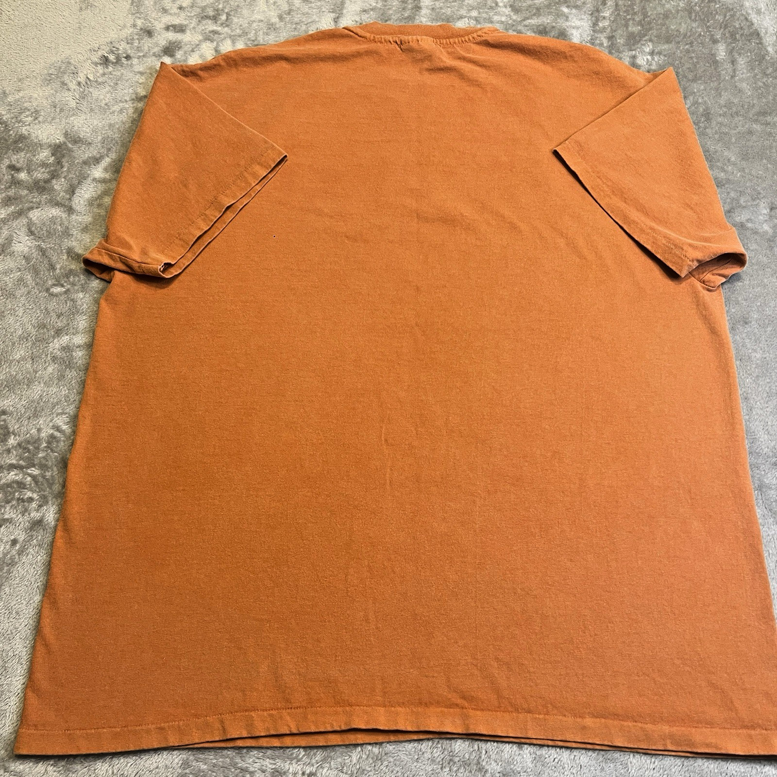 Hanes PFD Georgia Red Clay Shirt XL Made USA Y2K Orange Southern Heritage Tee gallery