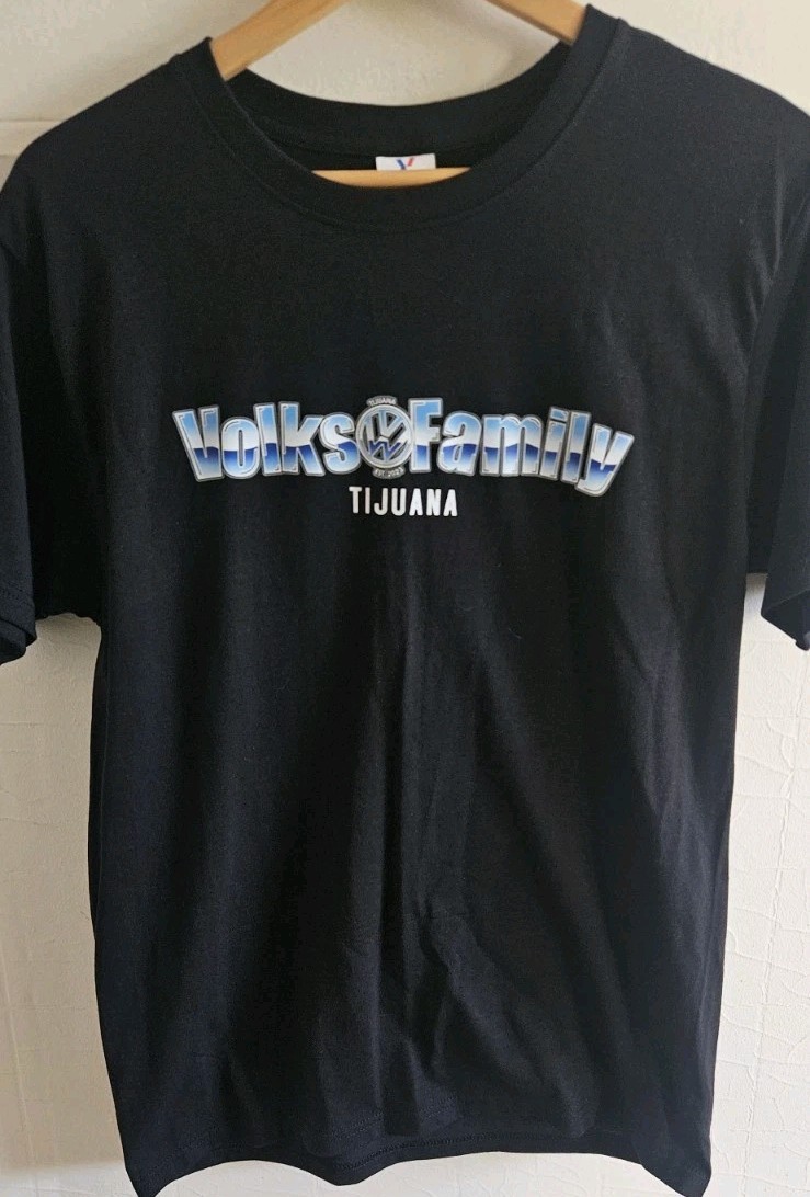 Tijuana Volkswagen Mictlan Vochero "Volks Family" 2024 Event Tee Sz M gallery