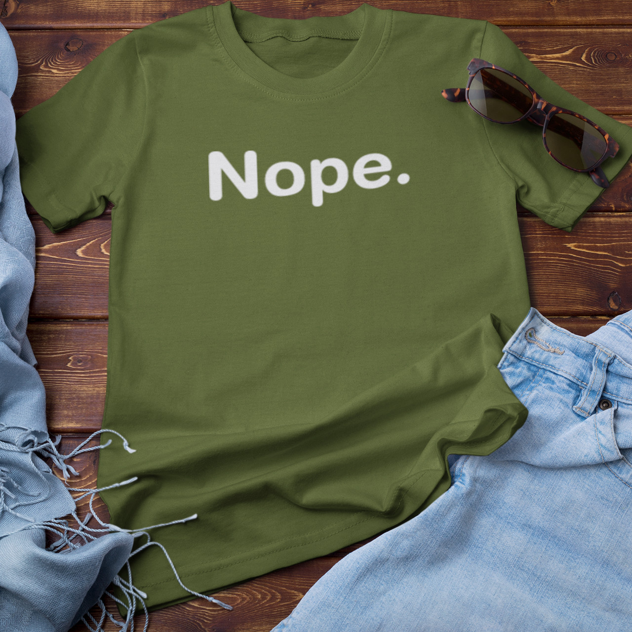 Nope. T-SHIRT - sarcasm no not today ignorance computer says no negative moody gallery