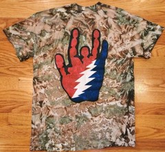 Grateful Dead We Are Everywhere Shirt M Tie Dye Double Sided Used Jerry Garcia
