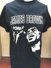James Brown classic style unisex black t-shirt S-5XL QT7904