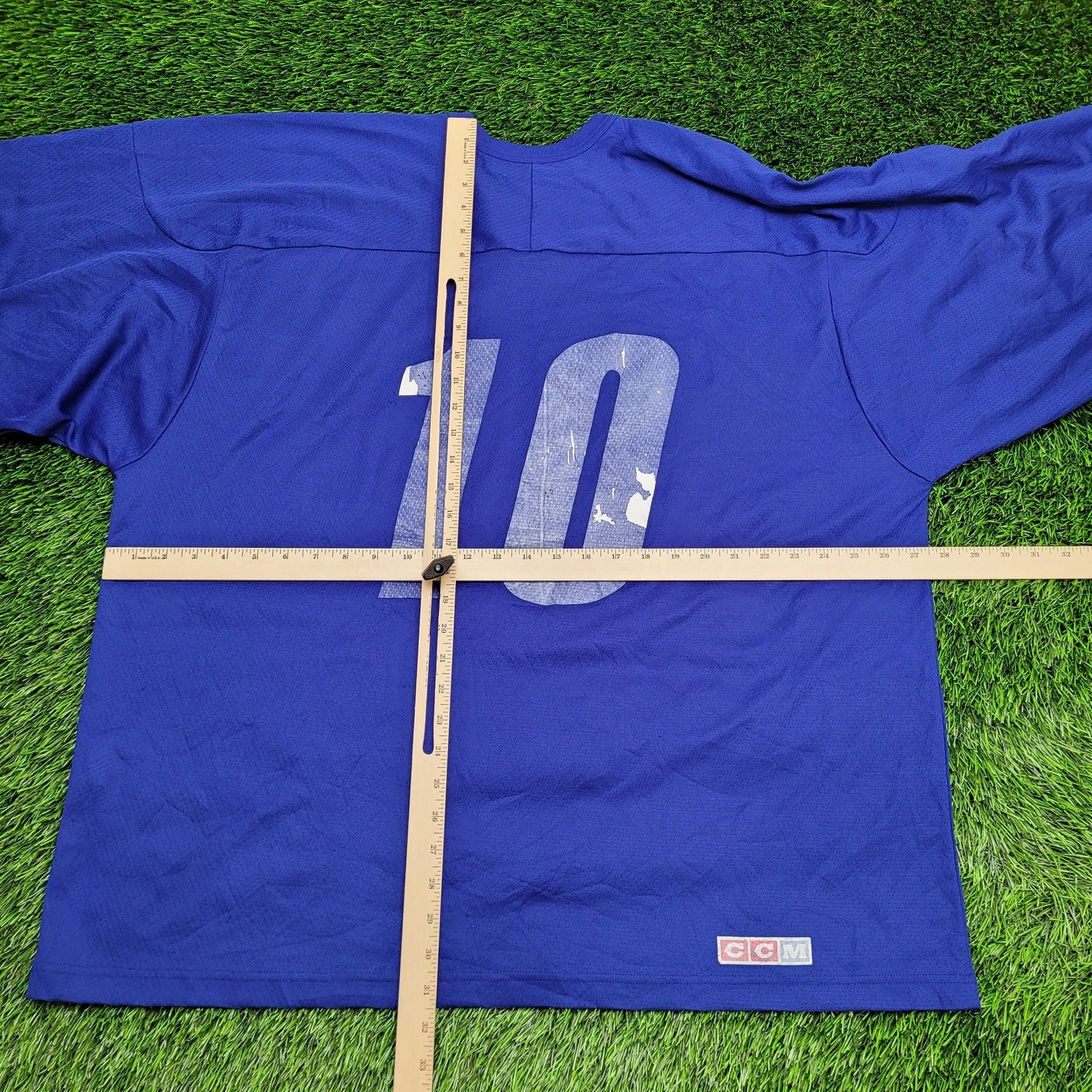 VTG Northern Light CCM Hockey Jersey Shirt 3XL 28x31 Blue gallery