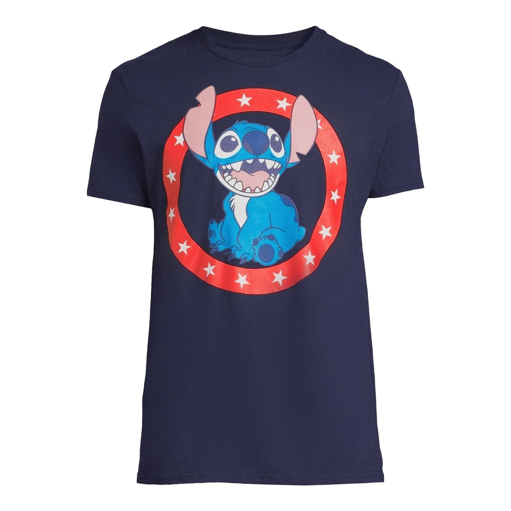 Disney Lilo Stitch Graphic S/S Tee Star Circle XL or 2XL Men’s