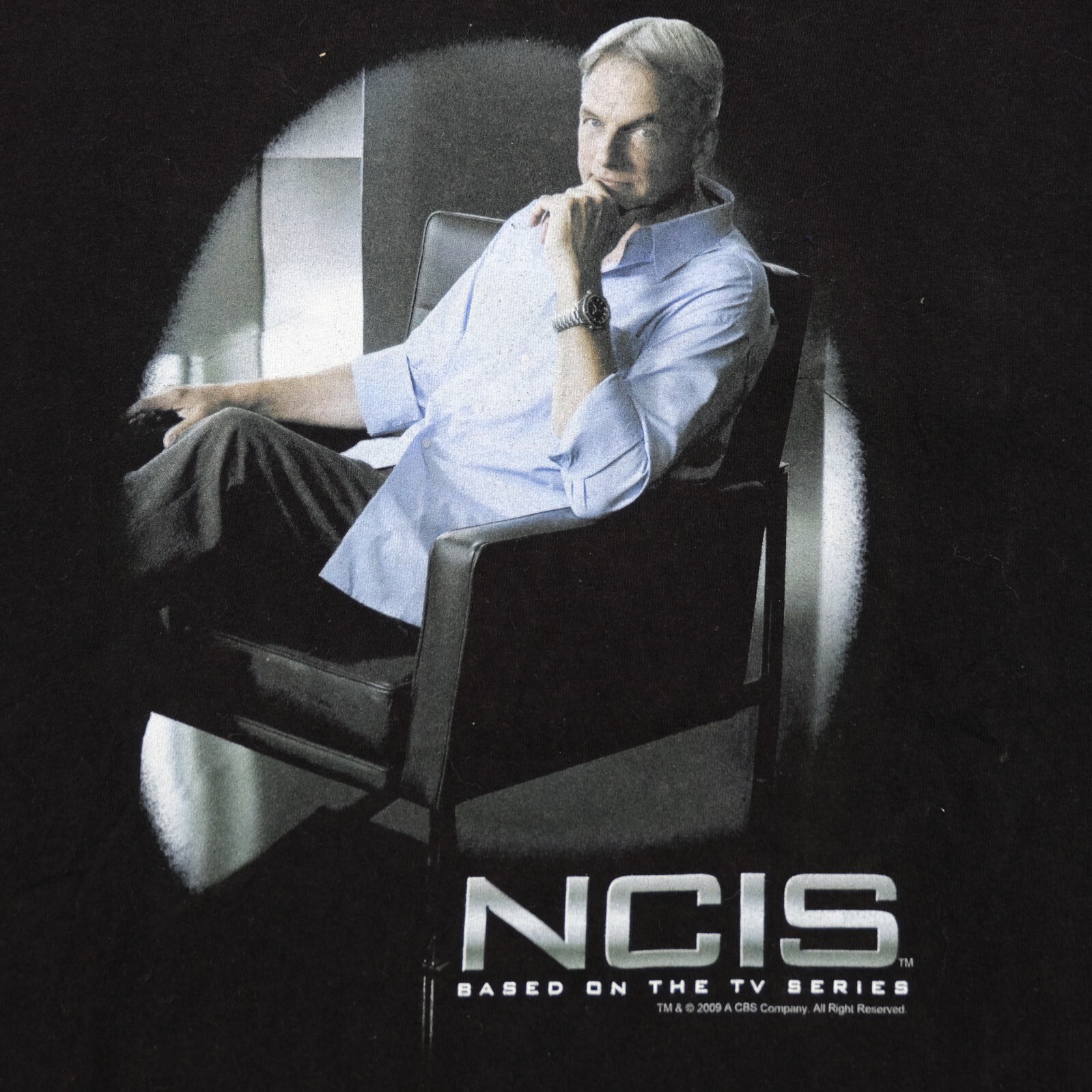 Rare Vintage NCIS Based On The TV Series 2009 Promo T Shirt 2000s Black Size 2XL gallery
