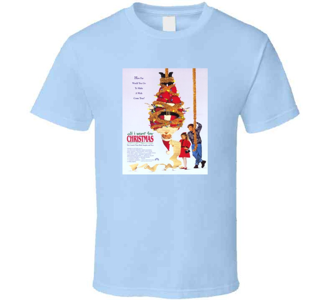 All I Want For Christmas Movie Tee Classic Holiday Movie T Shirt gallery