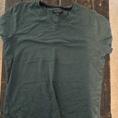Banana Republic Luxe Touch Tee Crew Neck Short Sleeve T Shirt Olive Men’s Size M