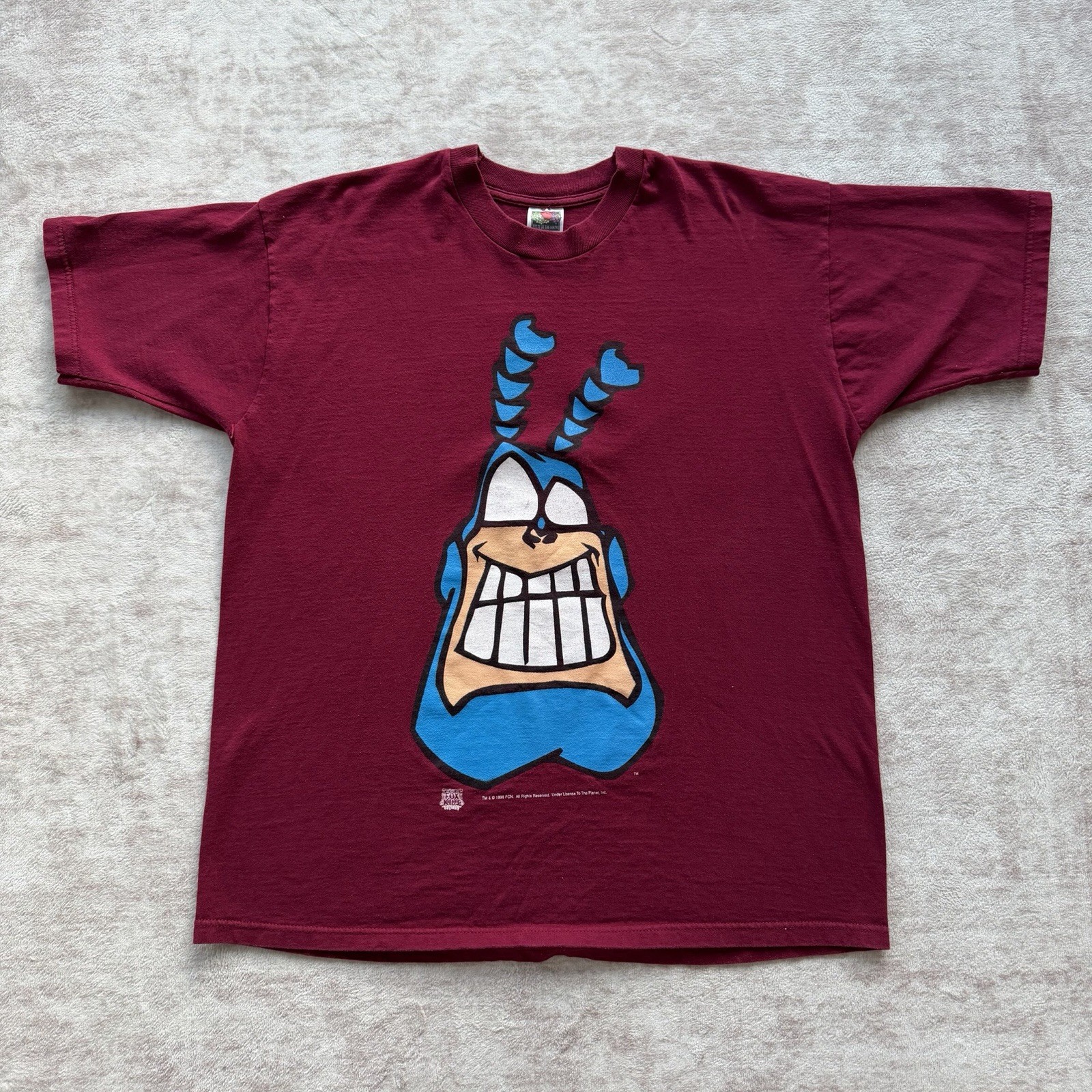 Vintage The Tick Fox Promo T-Shirt Size XL gallery