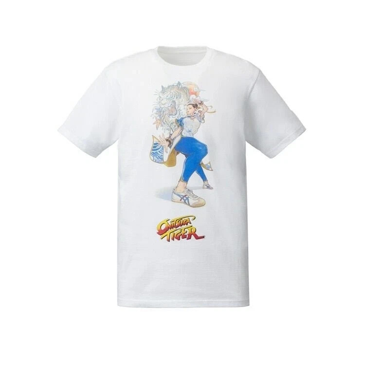Street Fighter x Onitsuka Tiger Capcom Chun Li Kimberly Shirt XL Unisex 2183B147 gallery