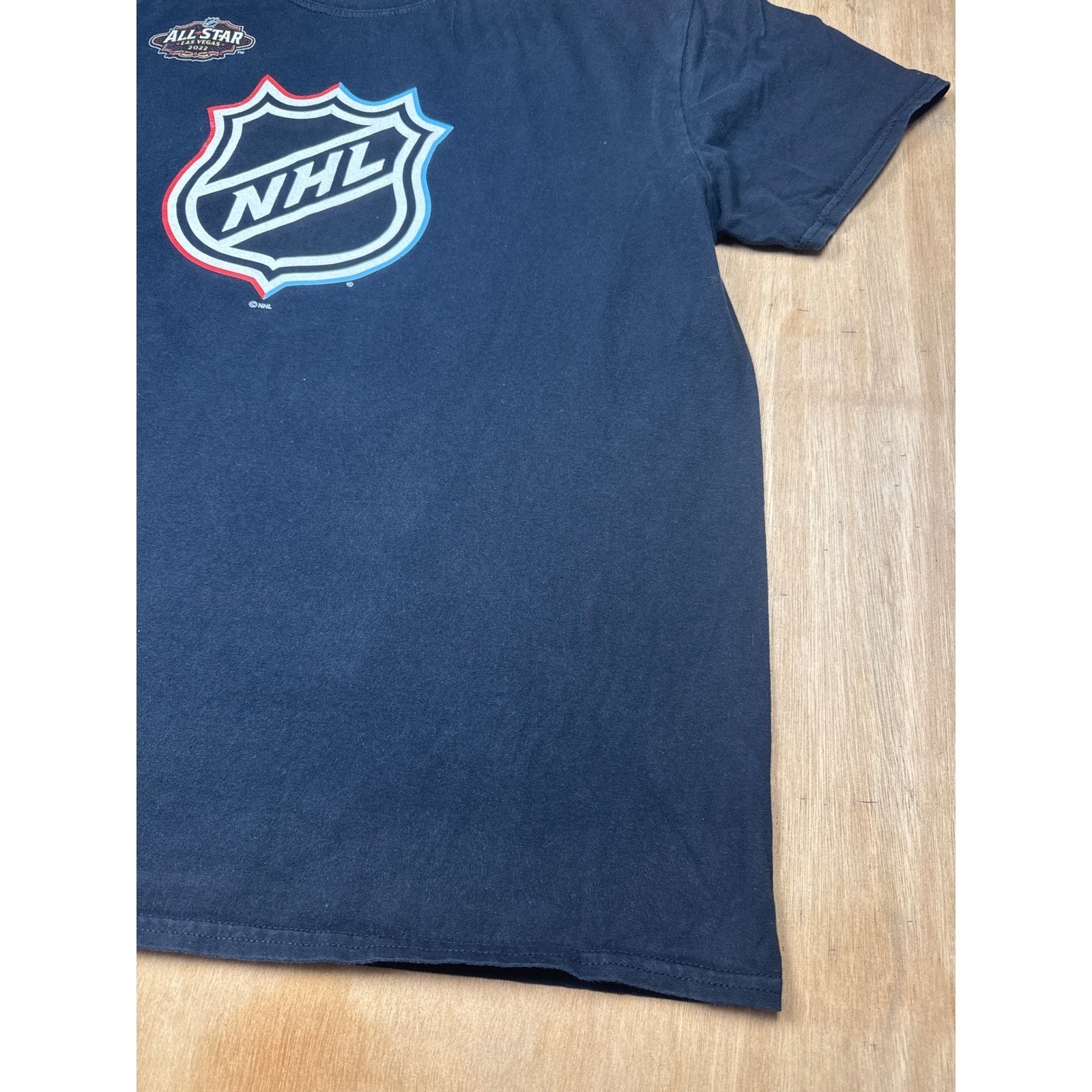 NHL All Star Las Vegas 2022 Black T-Shirt Men's Size XL gallery