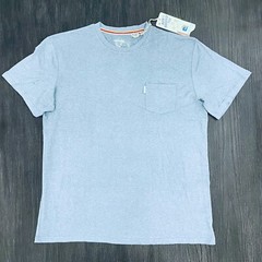 Laguna Men’s Sun Shield Pocket Tee, X-Large, Blue, UPF 40 Protection, Brand New