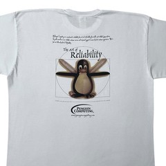 Vtg 90s Linux Penguin Computing Technology T-Shirt Sz XXL Tech Apple Microsoft