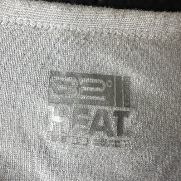 32 Degrees Heat brand - Men's Long Sleeve Crewneck Shirt - White - L gallery