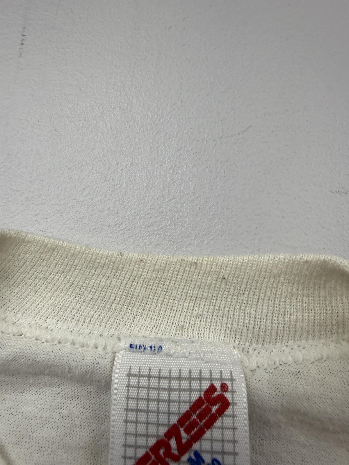 Vintage Jerzees Shirt Mens Medium White Llama CDB Animal Graphic Tee USA VTG gallery