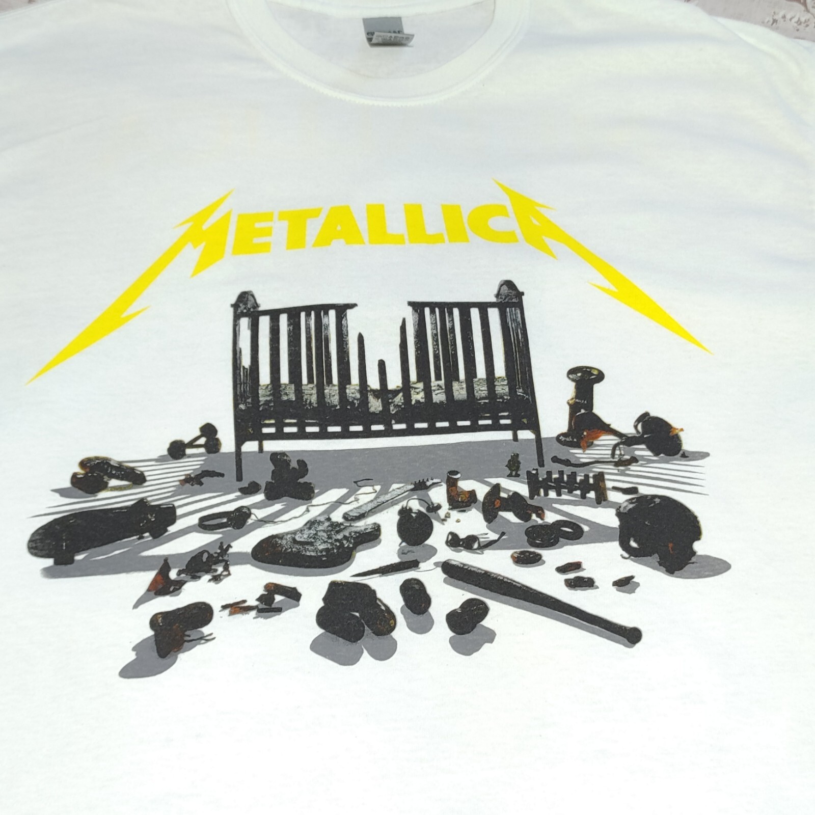 Metallica XL Sofi Stadium Official Simplified T Shirt Gildan gallery