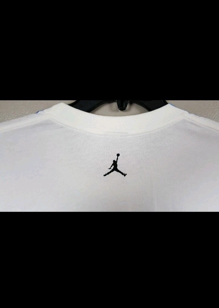 NIKE AIR JORDAN JUMPMAN FLIGHT SHIRT ALL OVER PRINT BLUE RARE 108974 100 3XL gallery