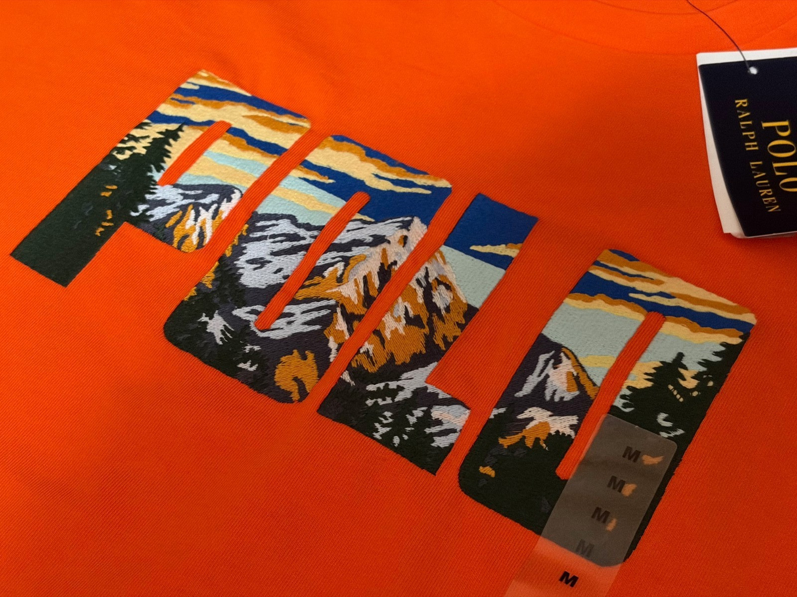 NEW Polo Ralph Lauren Embroidered Logo Outdoorsman Sportsman Mountain T Shirt gallery