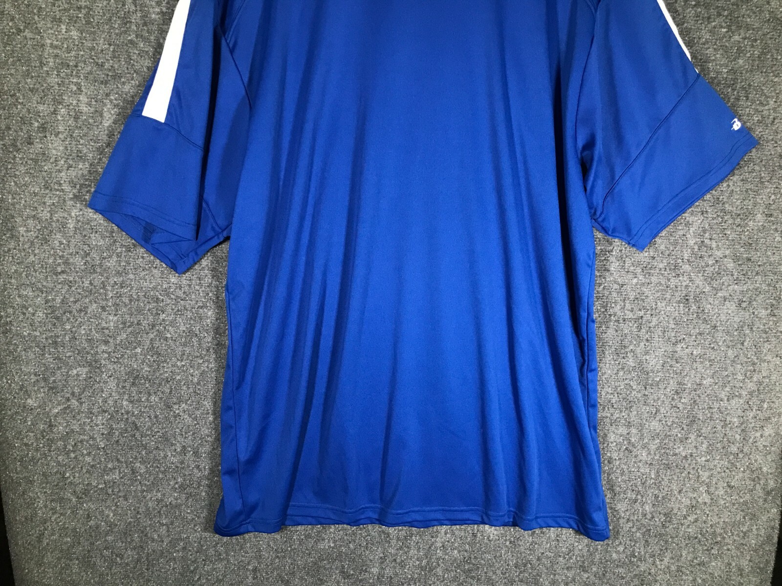 Mens Blue Short Sleeve T Shirt Casual Stretchy Tee Activewear Outdoors Sports gallery