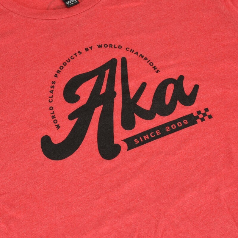 AKA Retro Tri-Blend Red T-Shirt, Large gallery