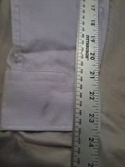 David Donahue Button Shirt Mens Large Trim Fit Light Purple Collared Formal