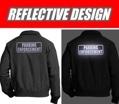 Parking Enforcement jacket, Economy, REFLECTIVE LOGO, charger jacket