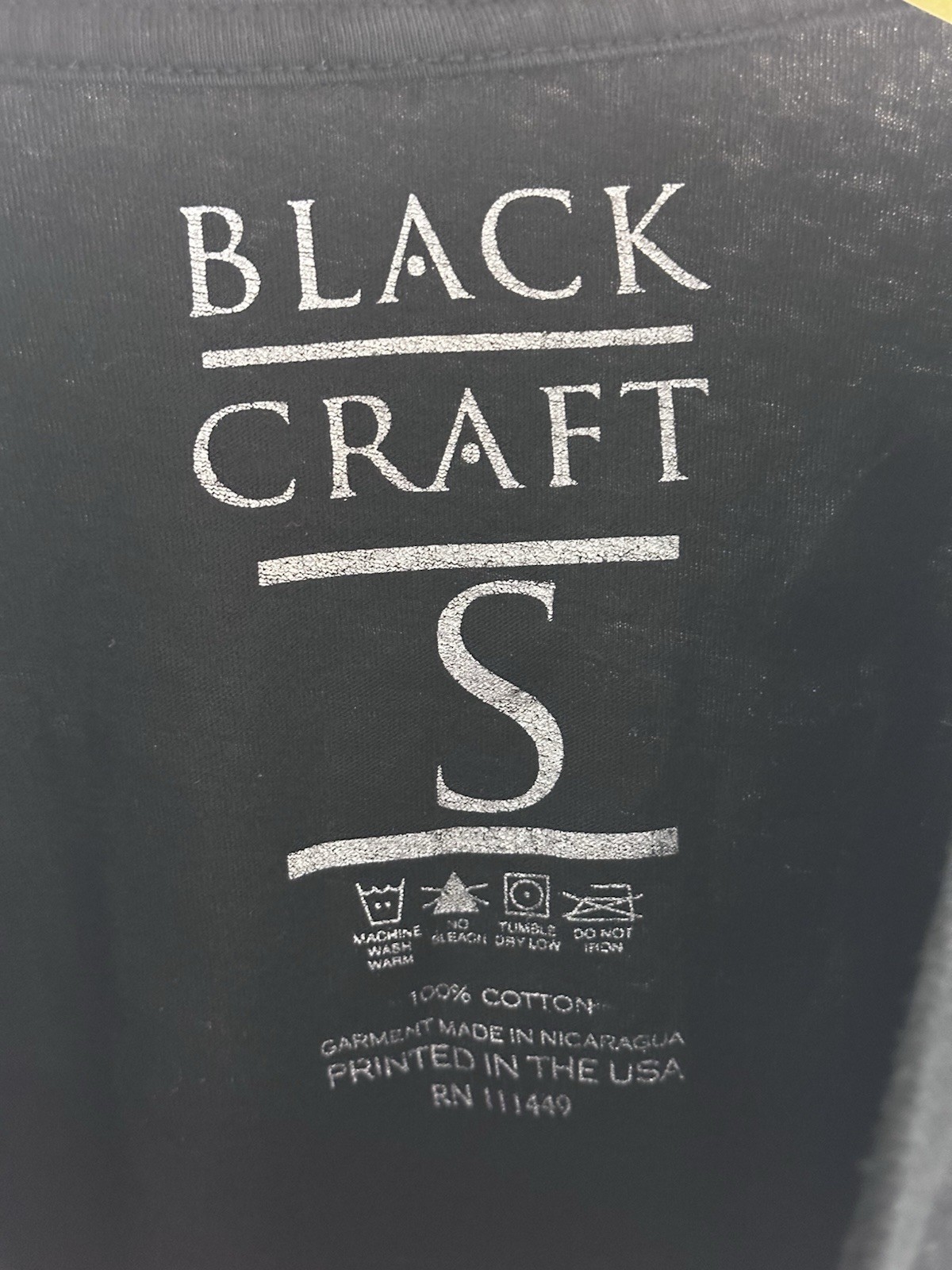 BlackCraft Cult Bart Simpson Graphic T-Shirt Men’s Size S Goth Black Metal Tee gallery