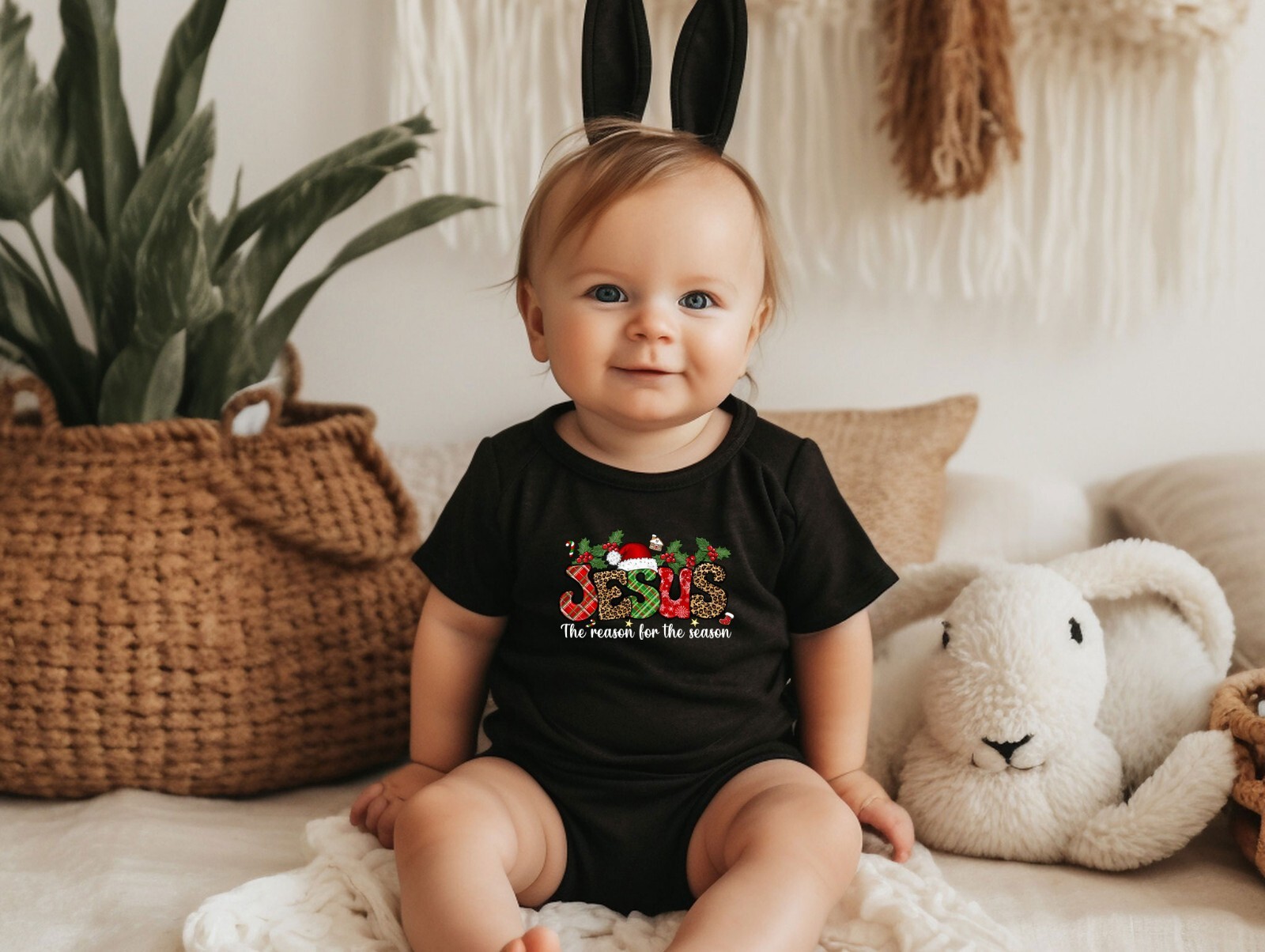 The Reason For The Season, Christmas Shirt, Jesus New Year Tee, Santa Claus Shir gallery