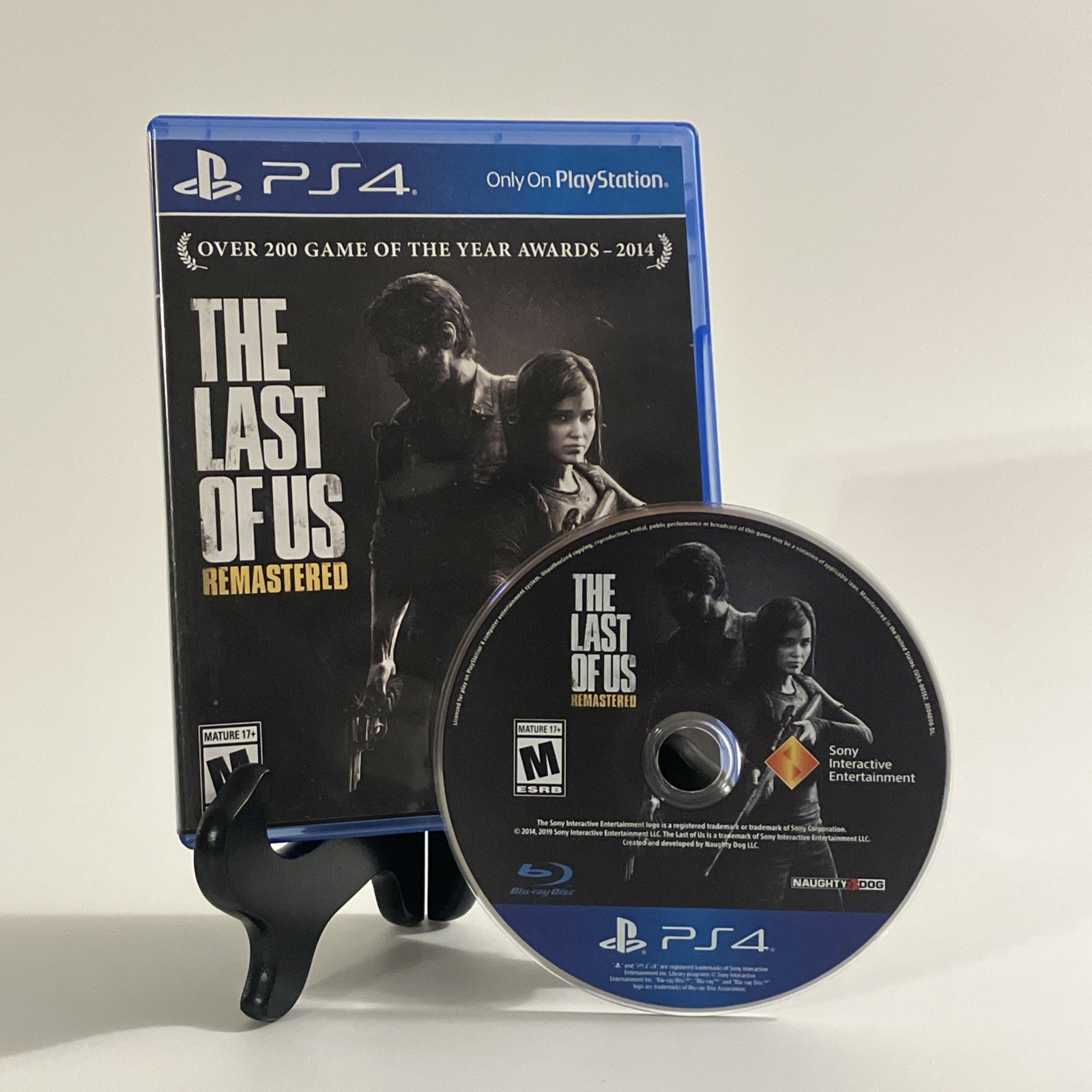 The Last of Us Remastered PS4 (PlayStation 4) Fast Shipping Great NEAR MINT DISC