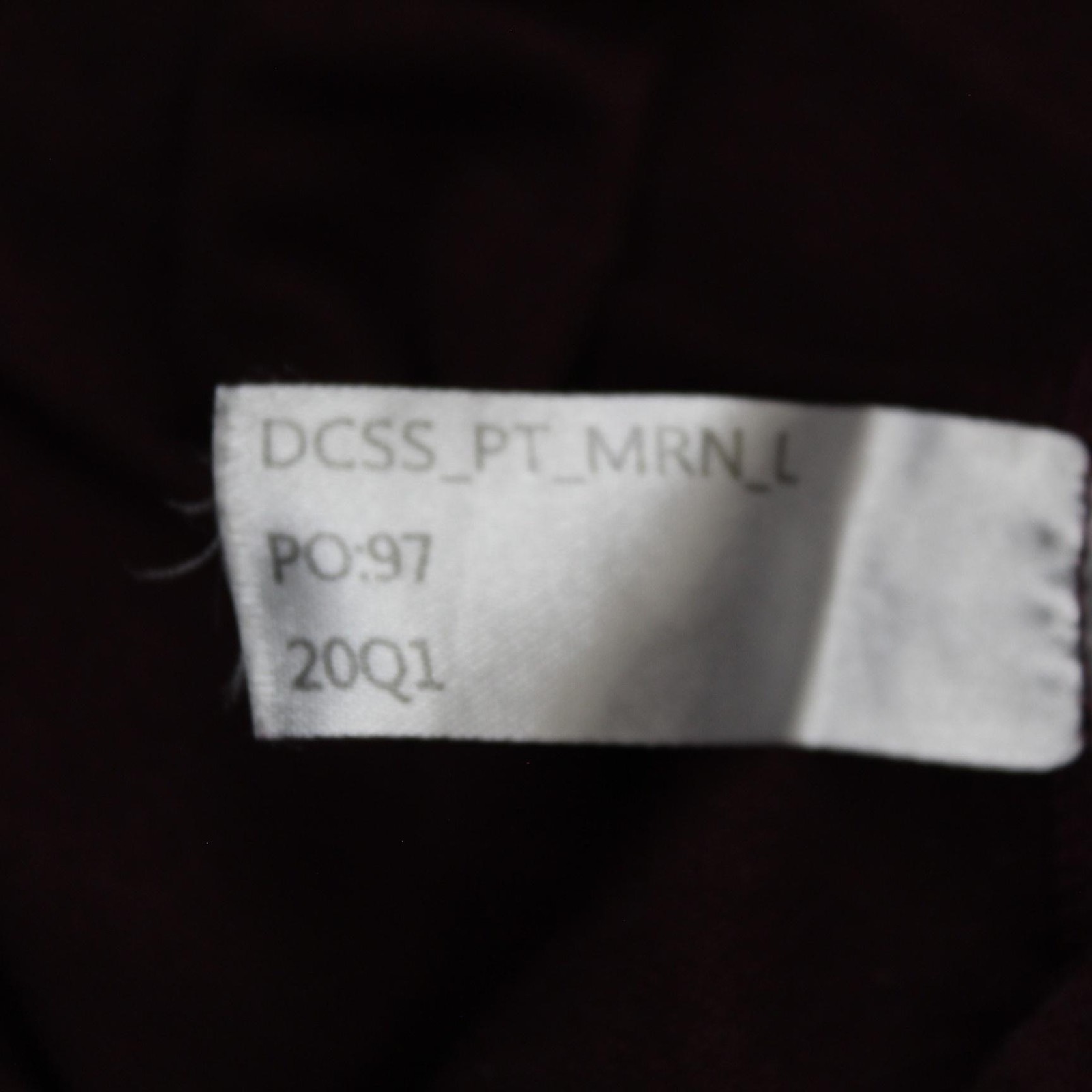 BYLT Shirt Mens Large Maroon Drop Cut S/S Pocket Crewneck Athletic Casual Tee gallery