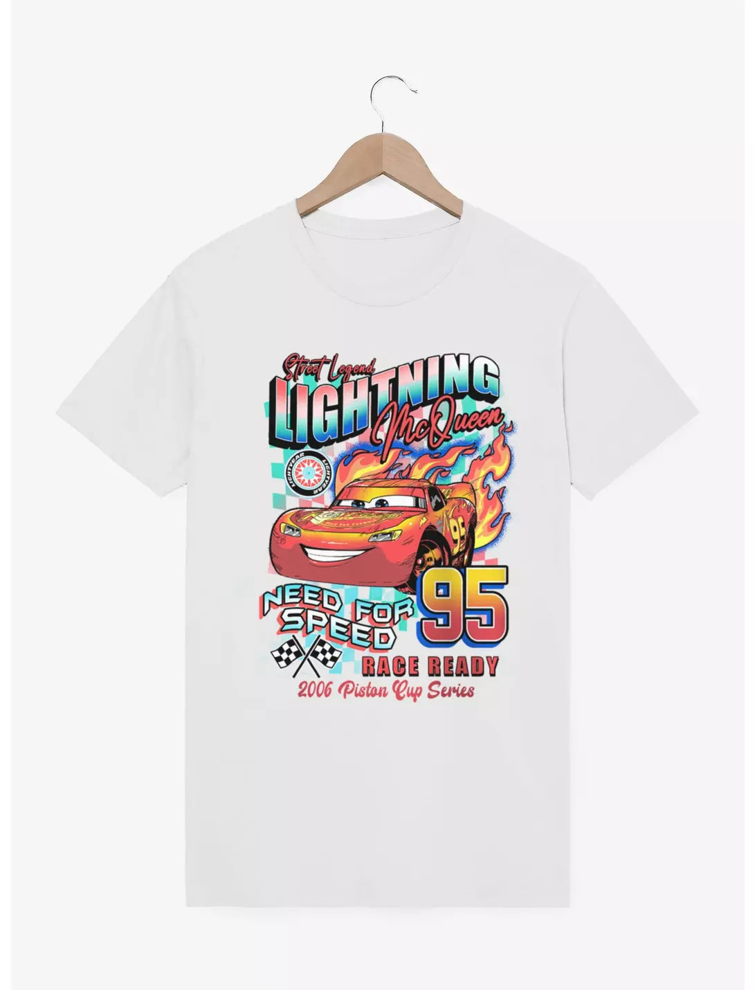 Disney Cars Lightning McQueen Need For SpeeT Shirt Size S - 5XL Gift For Friends gallery
