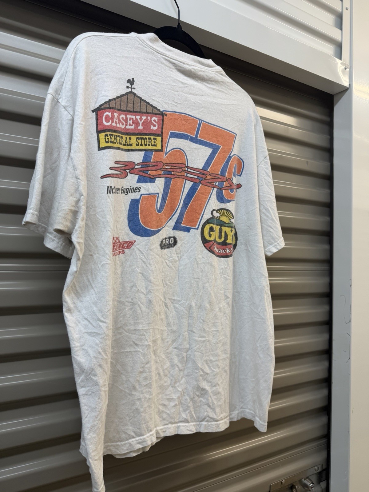 Vintage Breezy Whitworth Sprint Car Shirt 90s Worthington MO Dirt Track L gallery