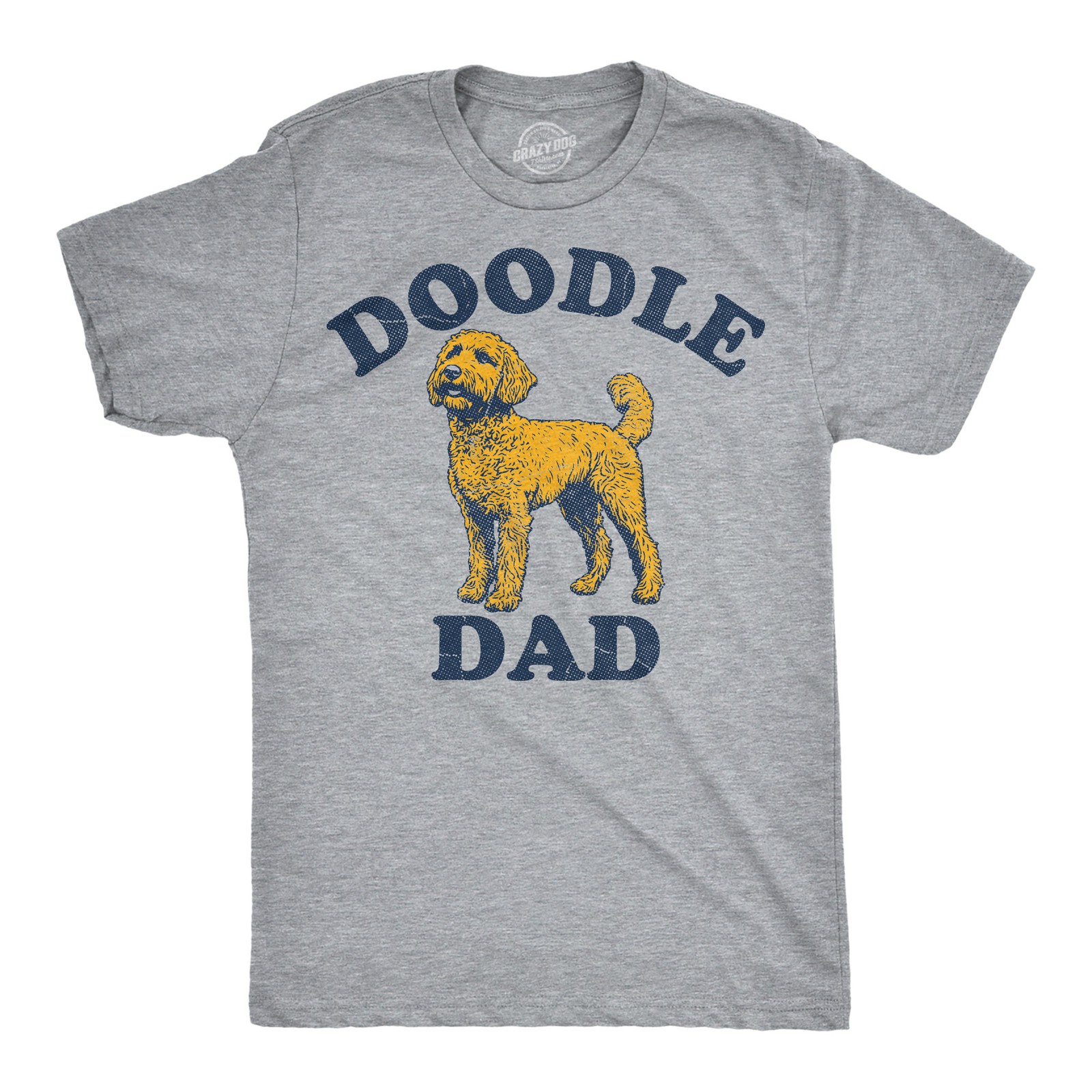 Mens Funny T Shirts Doodle Dad Sarcastic Puppy Parent Tee For Men gallery