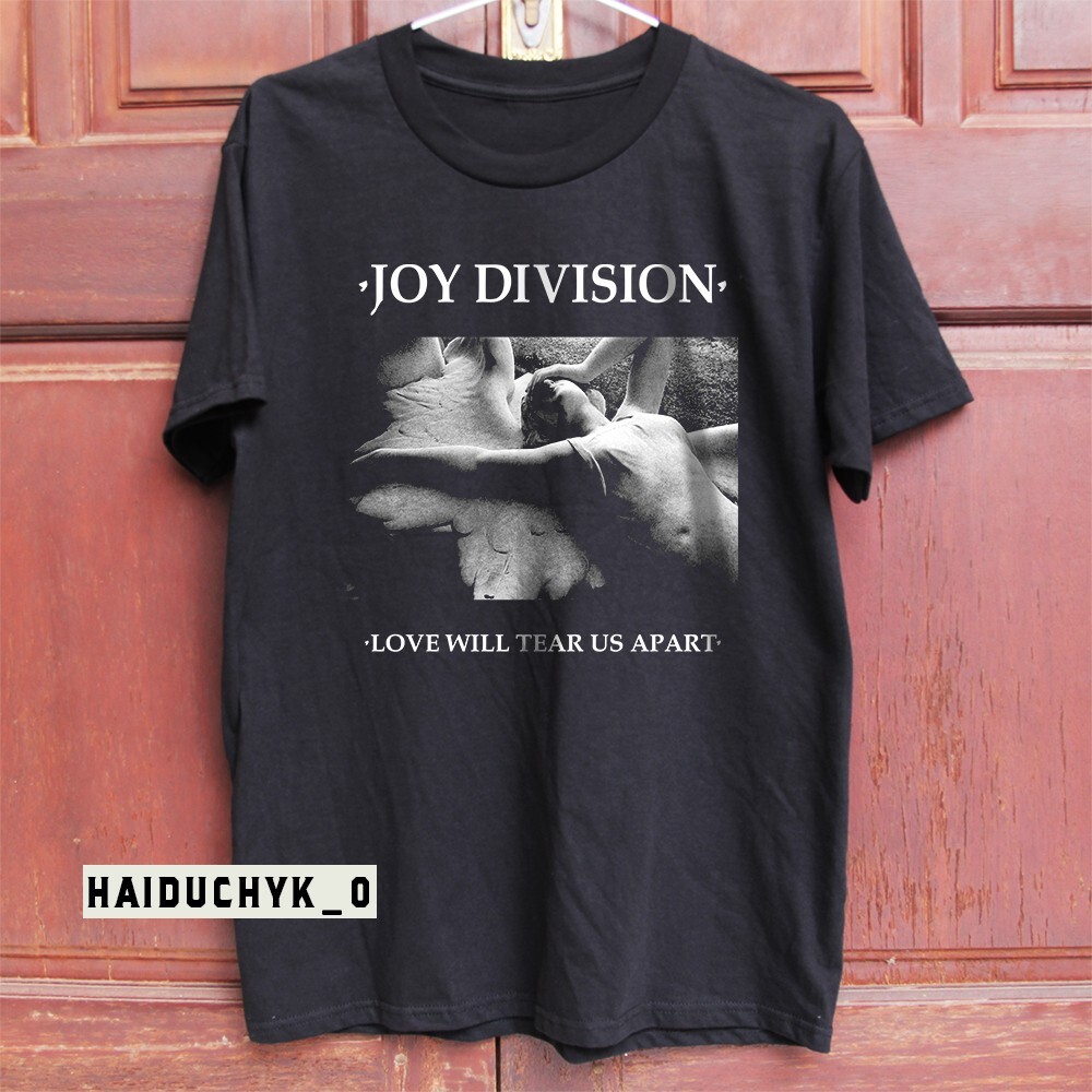 Joy Division - Love Will Tear Us Apart Rock Band Unisex Black T-shirt Size S-5XL gallery