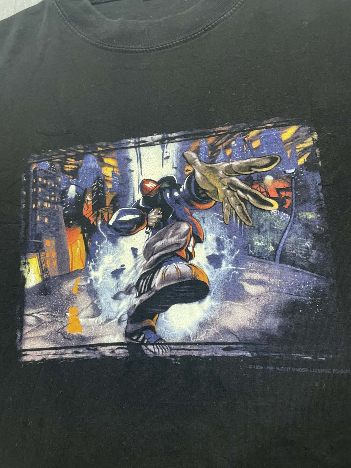 Vintage Limp Bizkit 1999 Metal Band T shirt Tgged L fits M (20.5″x29.5)