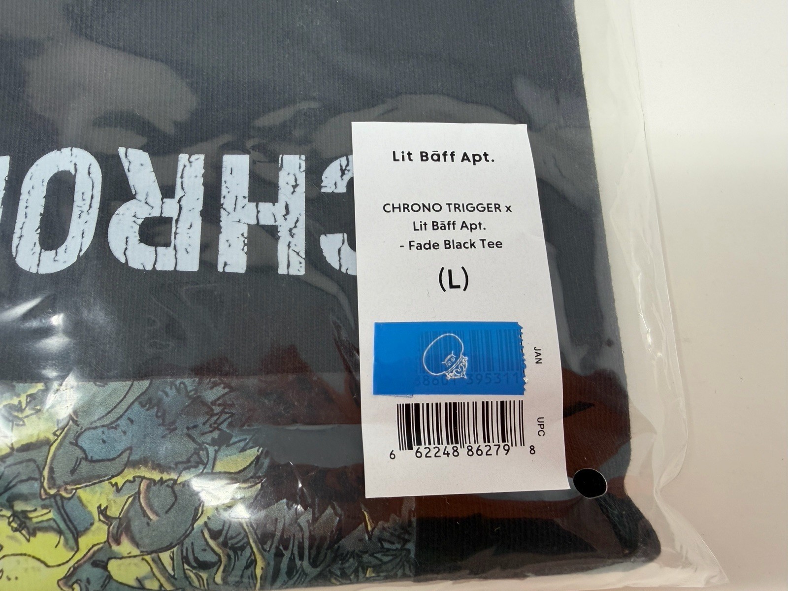 CHRONO TRIGGER x Lit Baff Apt. Shirt - Size Large - IN-HAND - NEW - US Seller gallery
