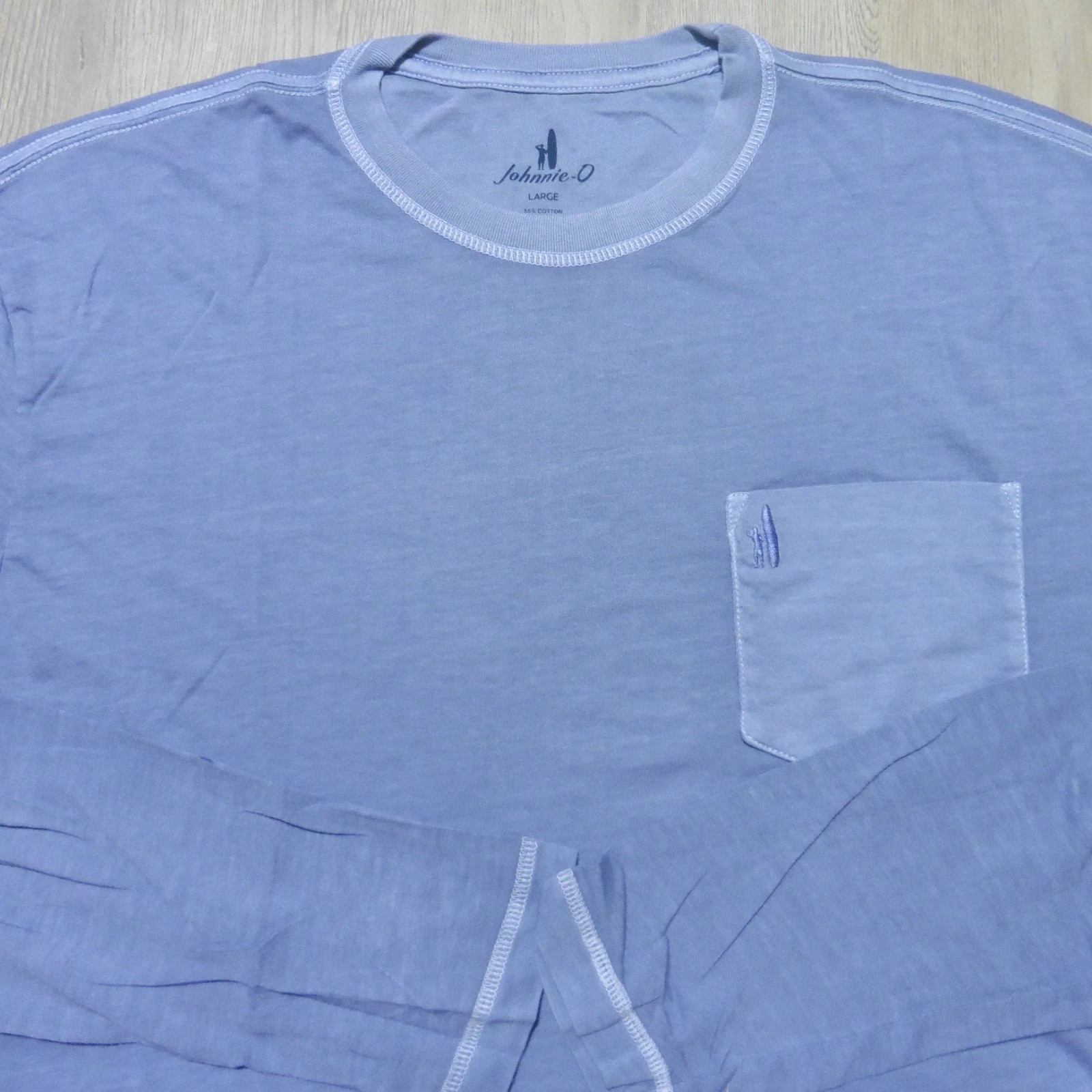 JOHNNIE-O Mens S M L XL 2XL T SHIRT BRENNAN 2.0 LONGSLEEVE GOLF TEE COTTON/MODAL gallery