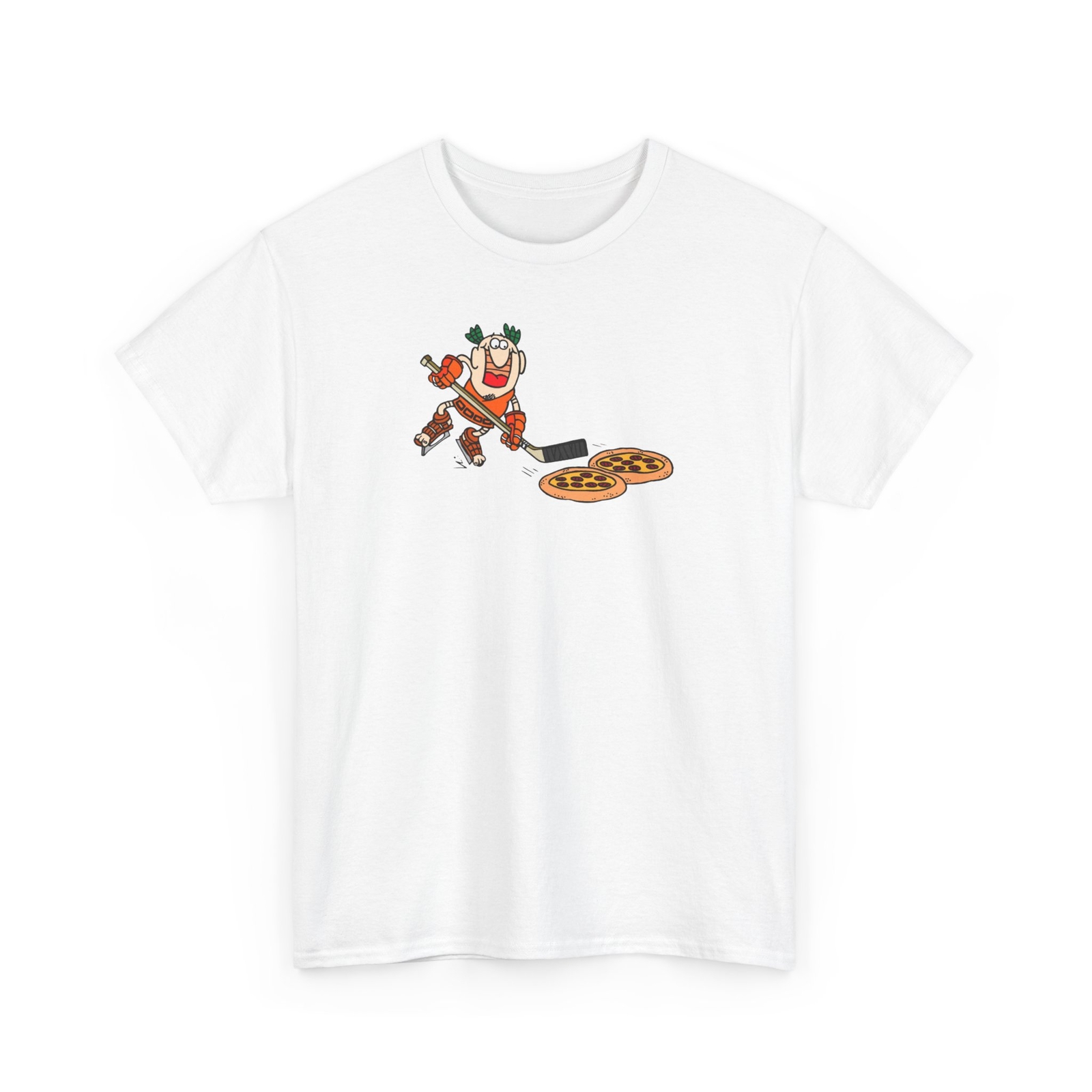 Retro Pizza Tee, Vintage Food Lover Shirt, Unisex Cotton T-Shirt, Little Caesars