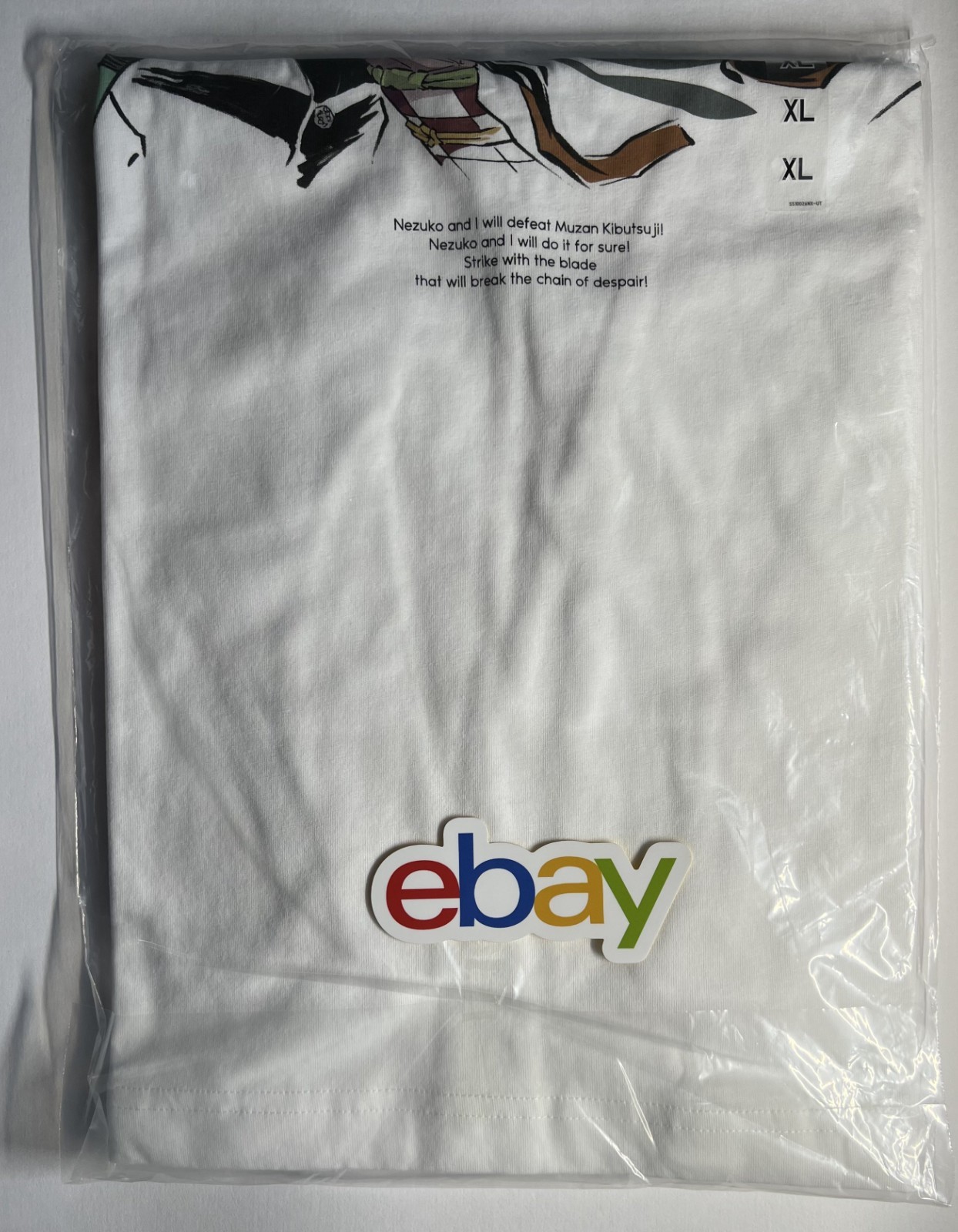 Demon Slayer UNIQLO collaboration T-shirt EU、US＝　Large　size gallery