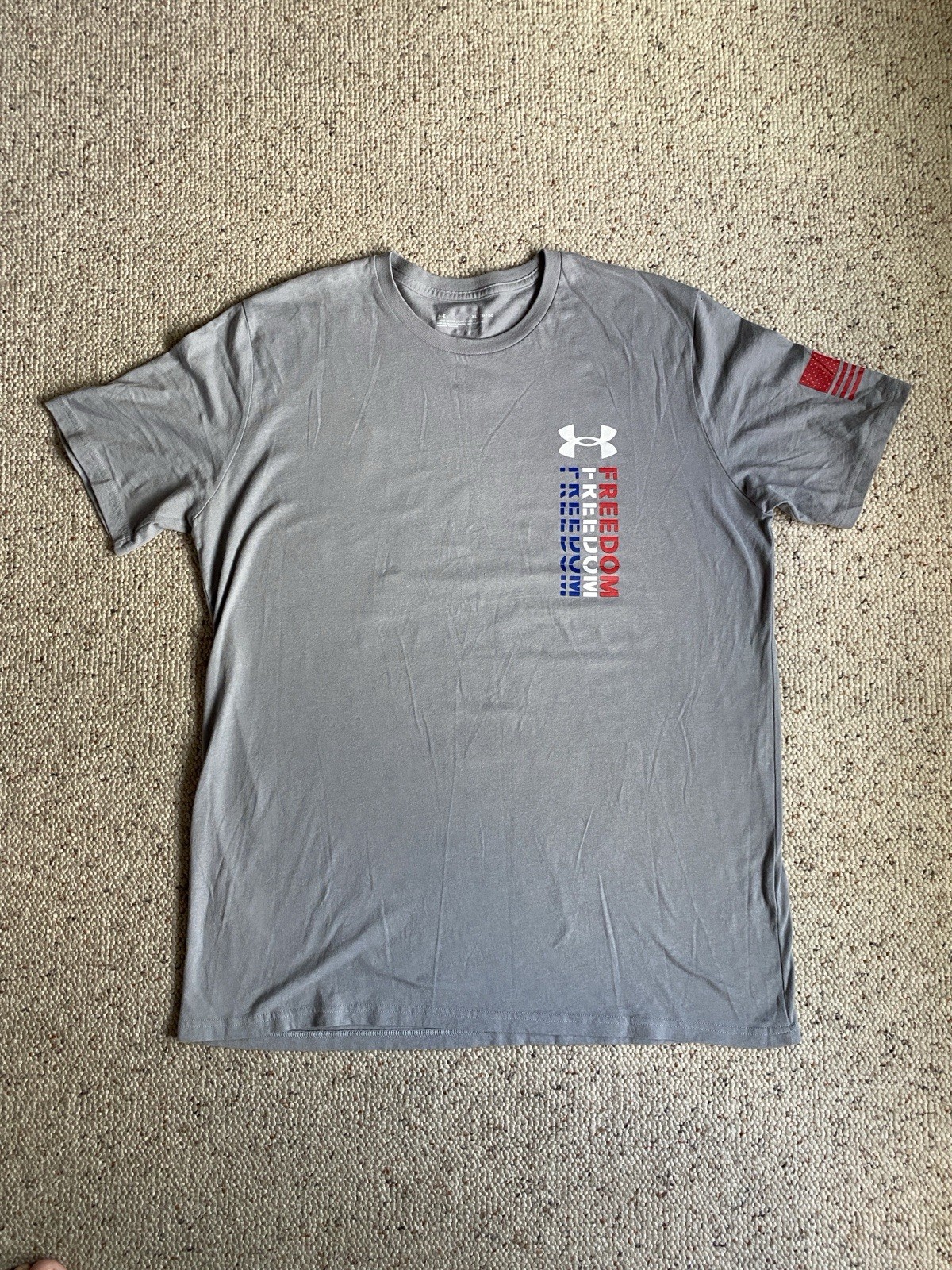 Under Armour Freedom Men’s XL T-Shirt America Patriotic Graphic Tee gallery
