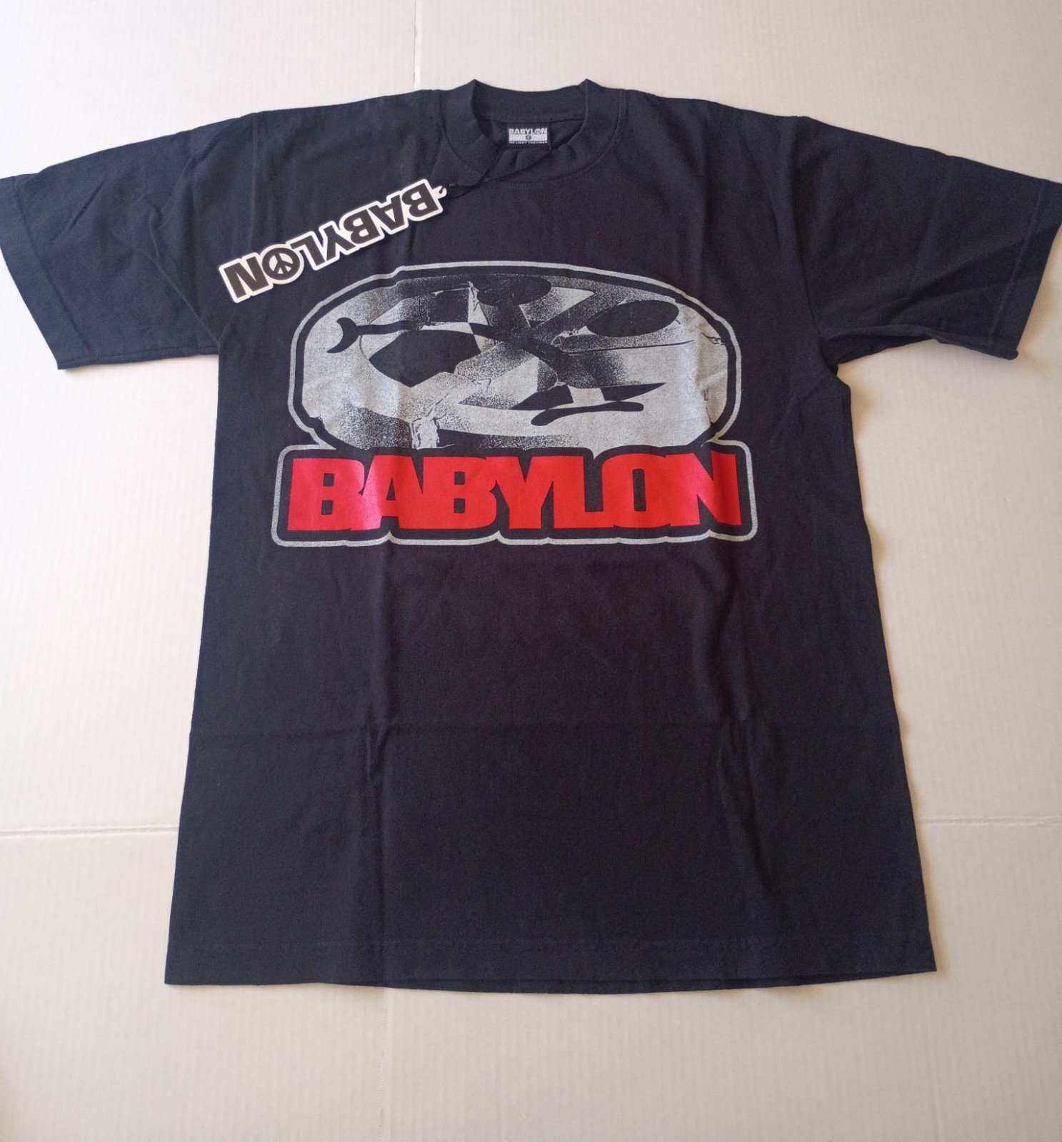 Babylon black red Short Sleeve Tee Size S Brand New in the Bag
