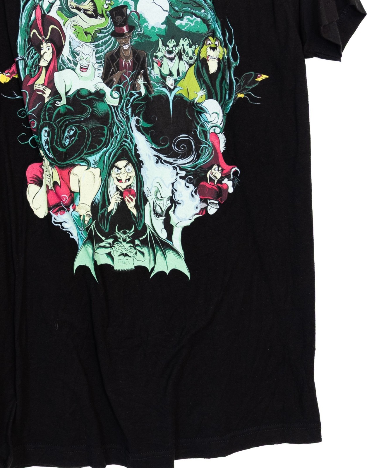 Disney Villains Size M Black T-Shirt Featuring Iconic Characters Design Men’s gallery
