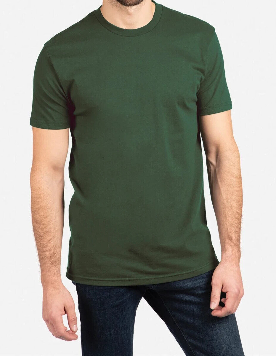 Next Level Apparel 3600 Premium Cotton T-SHIRT – 4.3 oz Super Soft ForestGreen